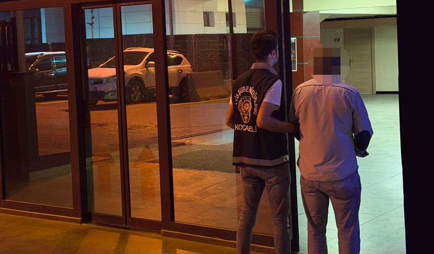 Kasten öldürme suçundan 8 yıl 8 ay hapis cezası bulunan şahıs Gebze’de yakalandı