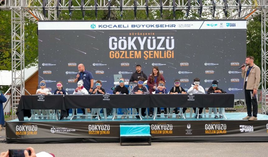 Gökyüzü Gözlem Şenliği’ne yoğun ilgi