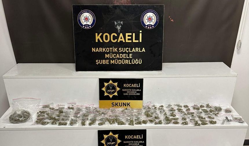 Kocaeli genelinde narkotik operasyonunda 9 kişi yakalandı