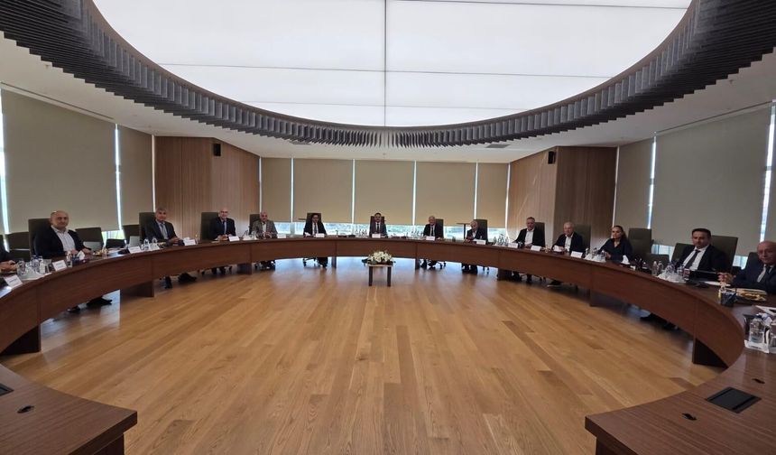 Makine İhtisas OSB Müteşebbis Heyet Toplantısı, Vali Aktaş başkanlığında yapıldı