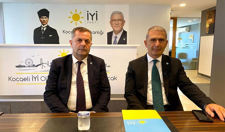 İYİ Parti Gölcük’te yeni dönem: Nihat Yıldız ilçe başkanı oldu