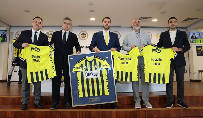Cabir Holding, Fenerbahçe Futbol A Takımı’nın forma sağ kol sponsoru oldu!