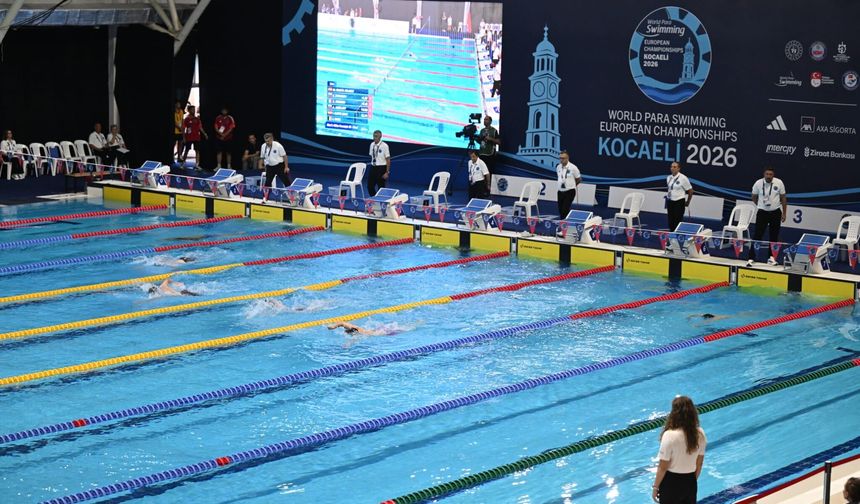 2026 Avrupa Para Yüzme Şampiyonası Gebze’de başladı