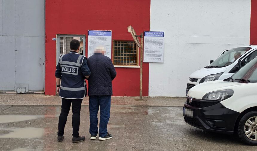 26 farklı suçtan hakkında toplamda 50 yıl hapis cezası bulunan şahıs yakalandı