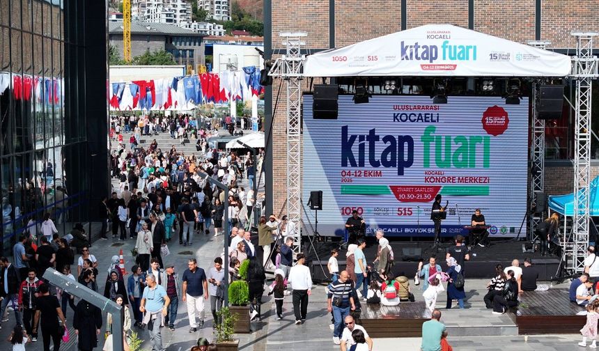 Gebze’den Derince’ye, Kitap Fuarı’na ücretsiz ring hizmeti