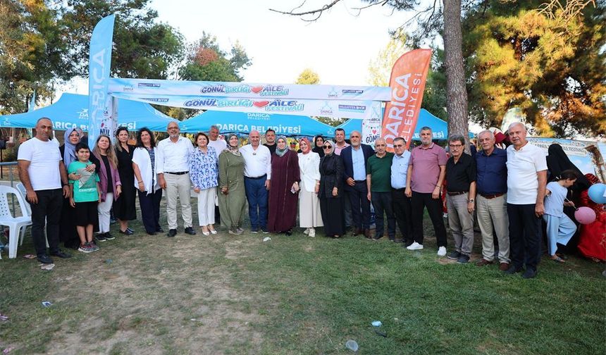 Darıca’da gönüller birleşti, aileler festivalde buluştu
