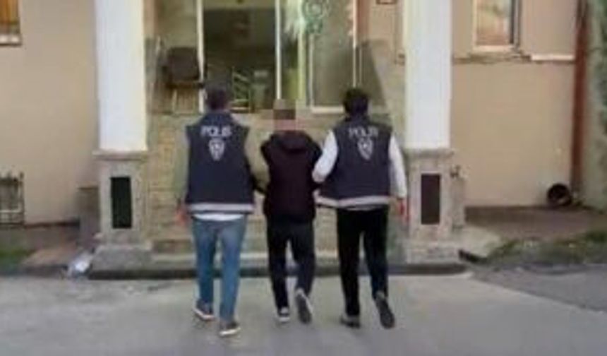 Bina içinden hırsızlık suçundan 12 yıl 10 ay hapis cezası olan şahıs yakalandı