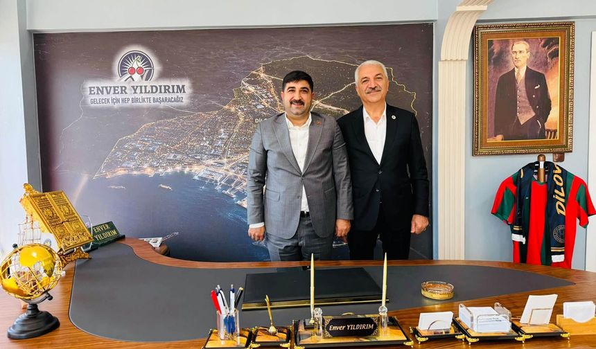 Abdurrahman Aslantaş’tan, iş insanı ve siyasetçi Enver Yıldırım’a ziyaret