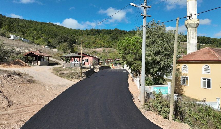 Köy yollarında ulaşım konforu artıyor