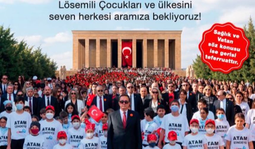 LÖSEV, tüm Türkiye’yi Atatürk’ün huzuruna davet ediyor