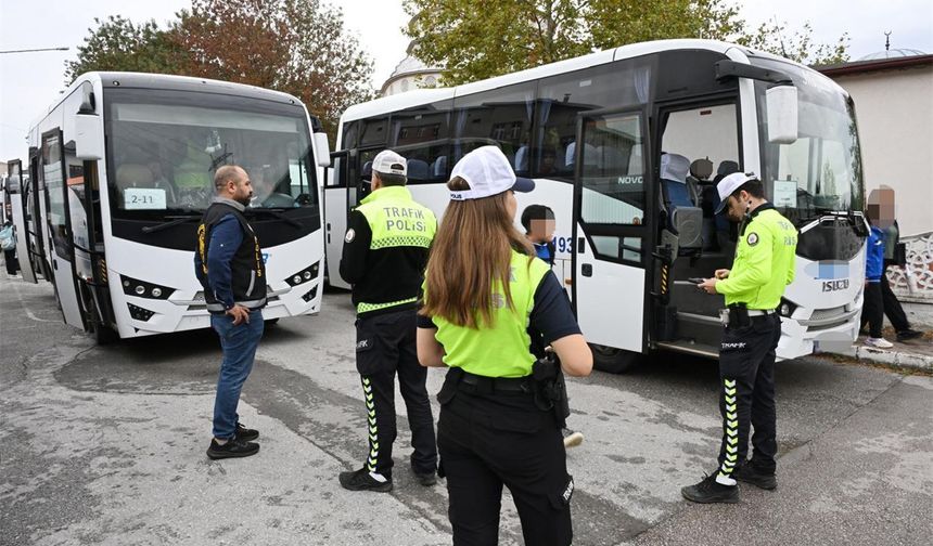 Kocaeli genelinde okul, üniversite ve yurt çevreleri denetim uygulaması yapıldı