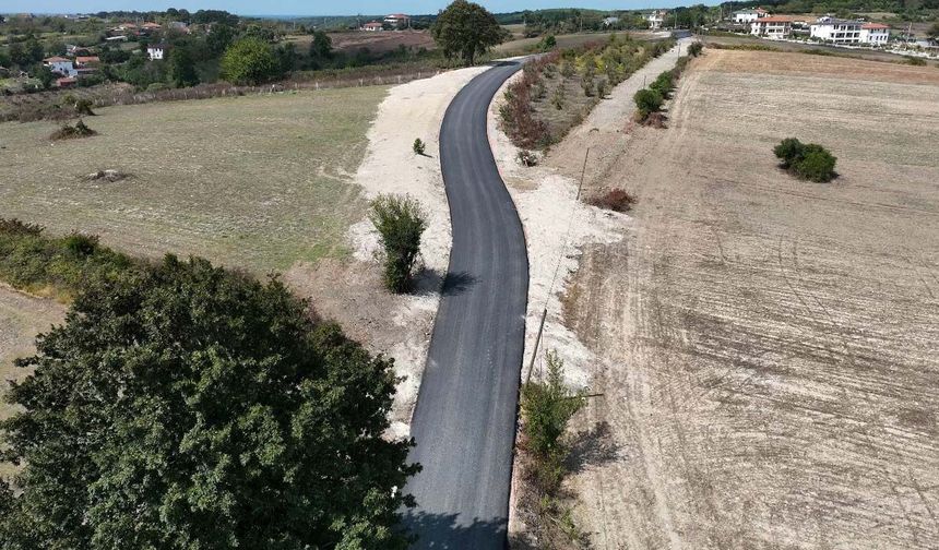 Potlar yolu yenilendi, Kandıra’da ulaşım rahatladı