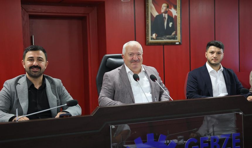 Gebze Belediyesi Eylül Meclisi yapıldı