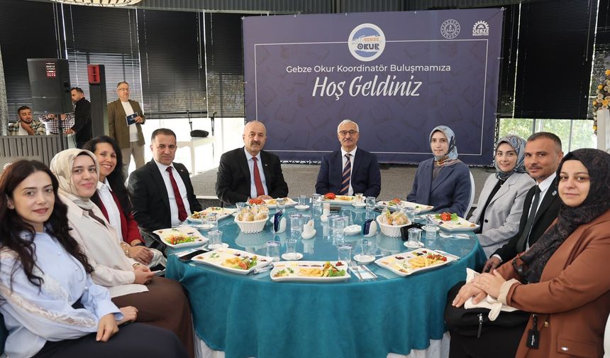 Gebze Okur Koordinatörleri yeni dönem için buluştu