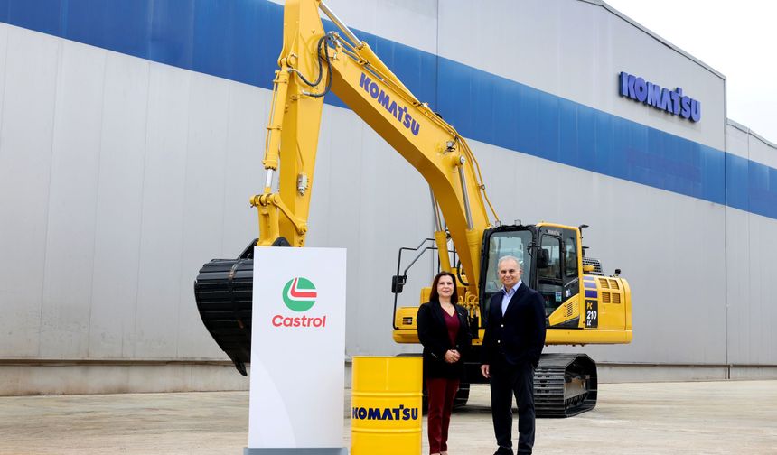 Castrol ve Komatsu’dan stratejik iş birliği