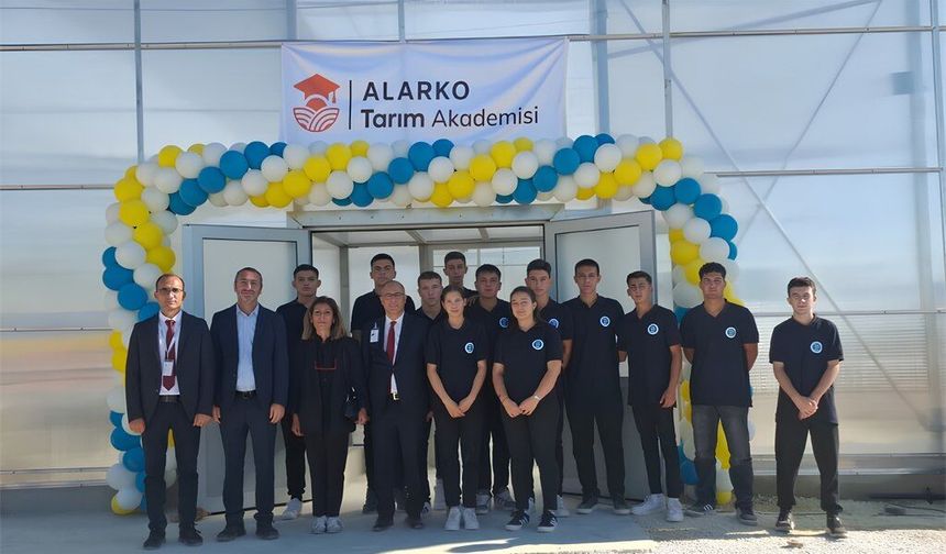 Alarko Tarım Akademisi, tarımda bilgi ve yetkinliği geliştirmek için hayata geçirildi