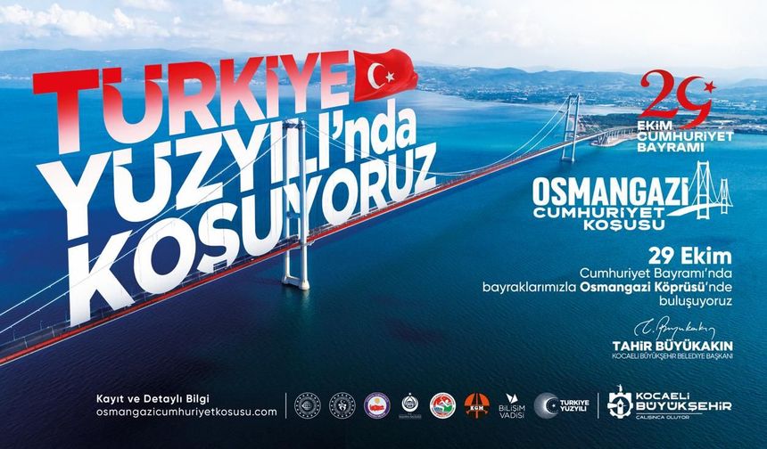 Binler Osmangazi Cumhuriyet Koşusu’nda buluşacak