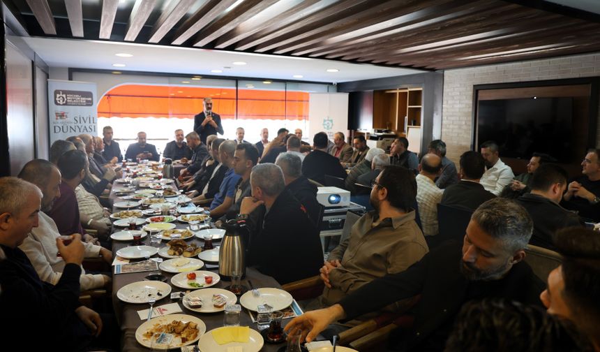 Büyükşehir’den Yeşilova esnafıyla proje istişaresi