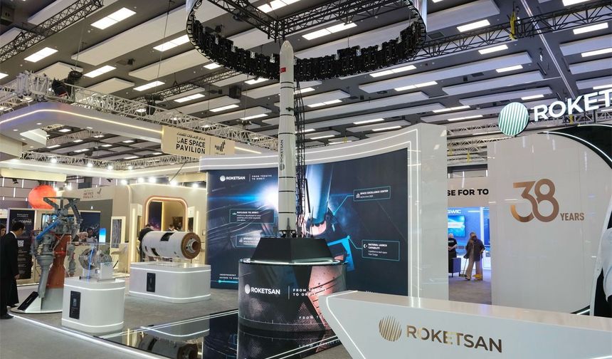 Türkiye'nin uzay ekosistemindeki küresel aktörü ROKETSAN, IAC 2026’da yerini aldı