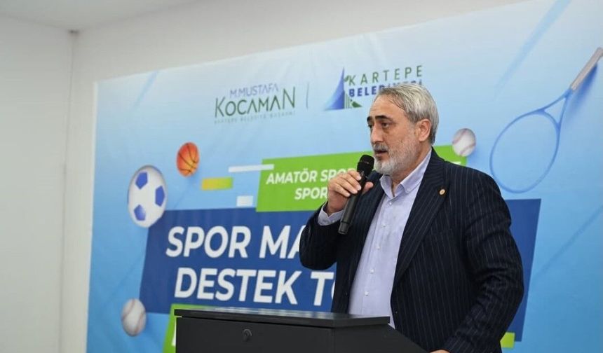 Kartepe’de amatör spora 3 milyon 350 bin liralık destek