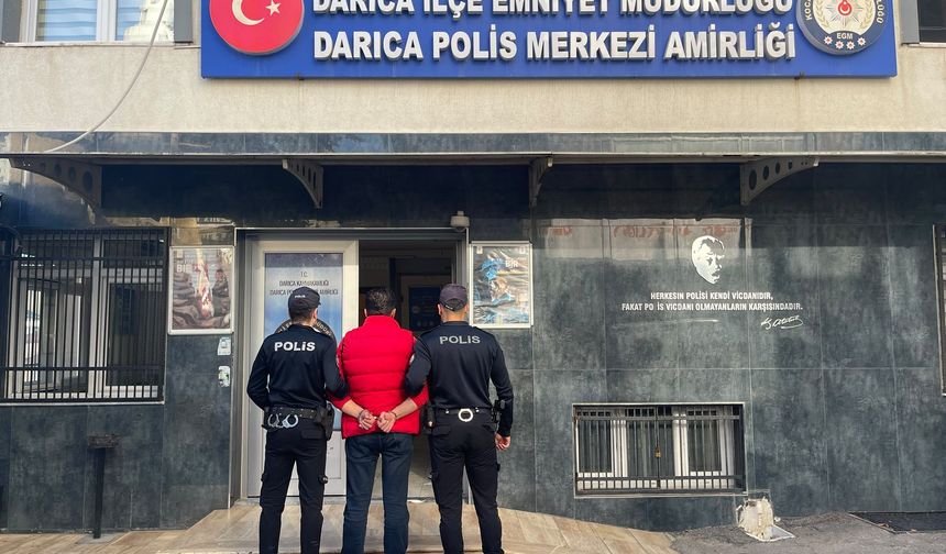 Nitelikli cinsel istismar suçundan 15 yıl hapis cezası bulunan şahıs Darıca’da yakalandı