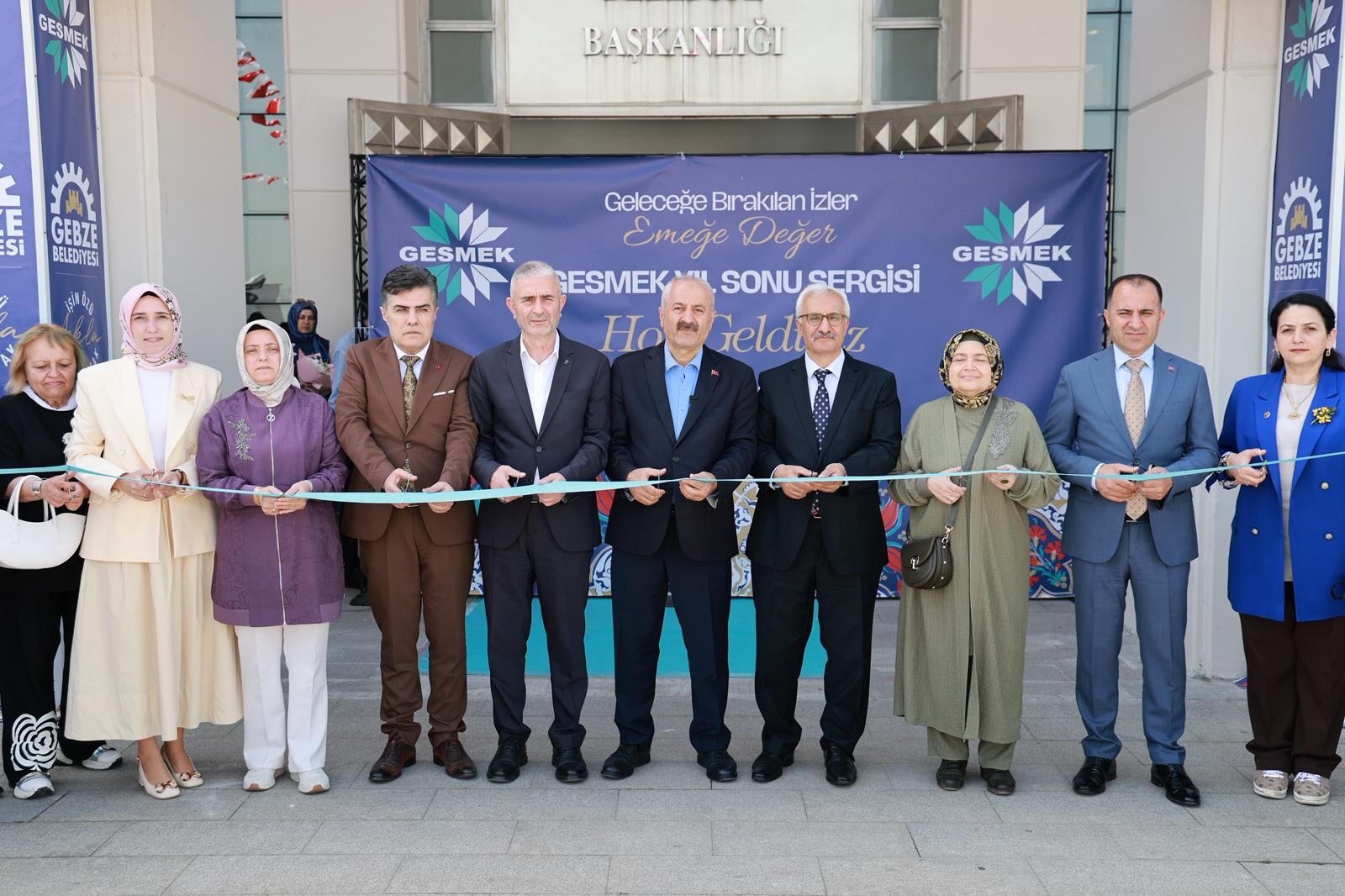 GESMEK Yılsonu Sergisi açıldı